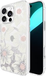  Kate Spade New York Kate Spade New York Liquid Glitter MagSafe - Etui iPhone 16 Pro Max (Hollyhock Floral)