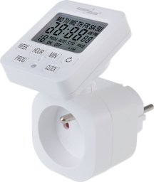 GreenBlue Włącznik czasowy - timer cyfrowy GreenBlue, max. obciążenie 16A, IP20, GB605 E