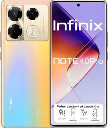 Smartfon Infinix Note 40 Pro 12/256GB Złoty  (X6851GD)