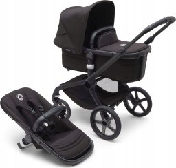 Wózek Bugaboo Bugaboo Fox 5 complete Universalus vežimėlis, Black/Midnight Black