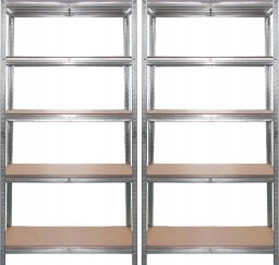 Funfit Metal storage rack 180x90x30 cm