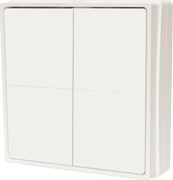 Shelly Shelly Plug & Play "Blu Wall" Switch 4 Wandtaster 4-fach 16 Aktionen Weiß