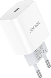 Ładowarka Jokade Ładowarka Sieciowa PD27W (1x USB-C) Jokade Zhuobang Single Port Charger (JB068) biały