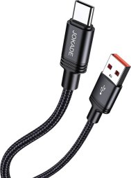  Jokade Kabel 1m 5A (USB - USB-C) Smart Ładowanie i Transfer Danych Jokade Qianfan (JA034) czarny