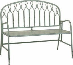 Lesli Living Ława Alexandra House Living Kolor Zielony Metal 56 x 98 x 118 cm