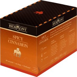 Richmont Herbata Richmont Spicy Cinnamon 40 saszetek