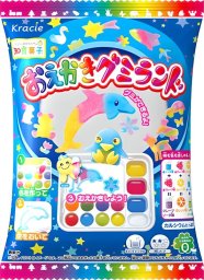  NO NAME Zestaw DIY Popin Cookin Colorful Gummy Oekaki-Land 27g - Kracie