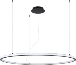 Lampa wisząca Sollux THORO Żyrandol RISA 120 czarny LED 3000K 1 x LED TH.276