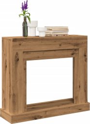 vidaXL vidaXL Obudowa kominka, dąb artisan, 100x30x87,5 cm