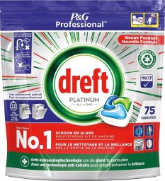 Procter & Gamble Dreft Platinum Kapsułki do Zmywarki 75 szt.