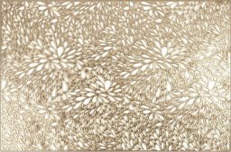 Eurofirany Podkładka wycnana prostokątna MELANIE 30X45 złota X6