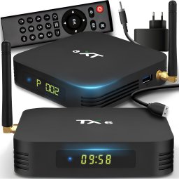 Odtwarzacz multimedialny Retoo SMART TV BOX TX6 ANDROID 9 PRZYSTAWKA TV KODI 4/32 GB