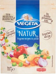 Podravka Vegeta Natur Przyprawa warzywna do potraw 300 g