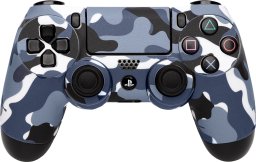 Software Pyramide Software Pyramide 97320, PlayStation 4, Gaming controller skin, Camouflage, Grey, Sony, 1 pc(s)