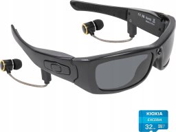 Kamera Technaxx Hereta OKULARY Z UKRYTĄ KAMERĄ sportowe okulary do nagrywania wideo HD