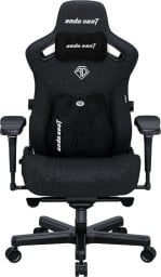 Fotel Anda Seat Fotel gamingowy Kaiser 3 PRO XL Anda Seat materiałowy czarny