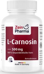 Zein Pharma Zein Pharma - L-Karnozyna, 500mg, 60 kapsułek