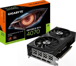 Karta graficzna Gigabyte GeForce RTX 4070 Windforce 2X OC V2 12GB GDDR6 (GV-N4070WF2OCV2-12GD)