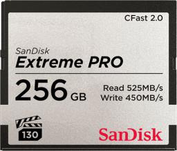 Karta SanDisk Extreme PRO CFast 256 GB  (SDCFSP-256G-G46D)
