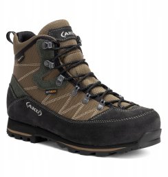 Buty trekkingowe męskie Aku M'S TREKKER LITE III WIDE GTX, dark brown/ anthracite, 44.5