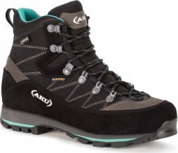 Buty trekkingowe damskie Aku W'S TREKKER LITE III WIDE GTX, black/ mint, 39.5