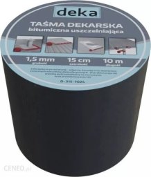 Deka TAÅMA USZCZELNIAJÄCA DEKARSKA ALUBUTYL 15CM*10MB ALUMINIOWY