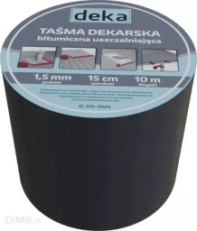 Deka TAÅMA USZCZELNIAJÄCA DEKARSKA ALUBUTYL 15CM*10MB CZARNY