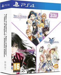  Tales of Vesperia + Tales of Berseria + Tales of Zestiria Compilation Triple Pack (PS4)