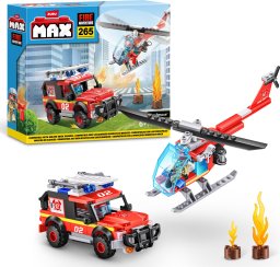 Max MAX CITY Bricks Fire Station, 245pcs