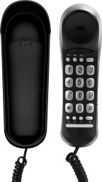 Telefon stacjonarny Lenco PROFOON TX-105 - Schnurgebundenes Telefon, schwarz