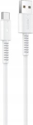 Kabel USB Yesido Kabel CA120 18W USB-Type-C 1m PVC 2A BIAŁY