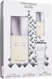 Issey Miyake Xmas 2023 Set Issey Miyake: L'Eau d'Issey, Eau De Toilette, For Men, 125 ml + L'Eau d'Issey, Eau De Toilette, For Men, 15 ml *Miniature + L'Eau d'Issey, Moisturizing, Shower Gel, For All Skin Types, 50 ml For Men