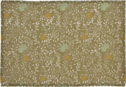 Home Styling Collection Podkładka pod talerz bawełniana w kwiaty, 45 x 30 cm