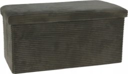 Storage Solutions Pufa podłużna ze sztruksu, 76 x 40 x 38 cm
