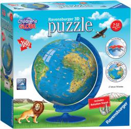  Ravensburger Puzzle kuliste 180el Globus po angielsku