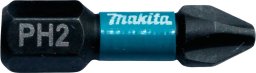 Makita MAKITA KOŃCÓWKA WKRĘTAKOWA PH2-25mm /2szt. IMPACT BLACK