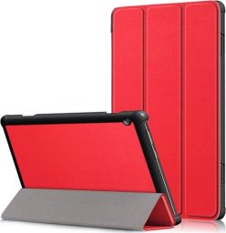 Etui na tablet Alogy Etui Alogy Book Cover do Lenovo Tab M10 10.1 TB-X605 Czerwone + FOLIA + RYSIK