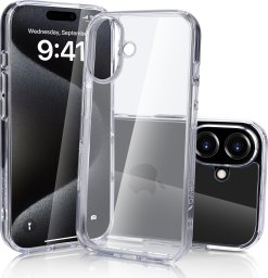 Nevox nevox StyleShell SHOCKFlex iPhone 16 Plus transparent
