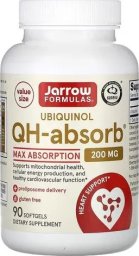 JARROW FORMULAS Jarrow Formulas - Ubiquinol QH-absorb, 200mg , 90 kapsułek miękkich