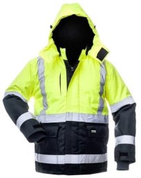 Kurtka męska CIRIUS JACKET CANVAS HI-VIS WJ-8946 YEL/BLU M