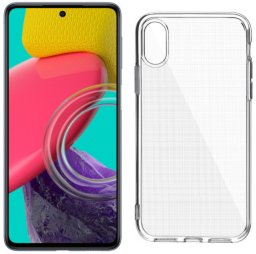 TakeMe TakeMe Perfect Clear 2mm Caurspīdīgs aizmugures maks priekš Samsung Galaxy M53 5G (M536B)