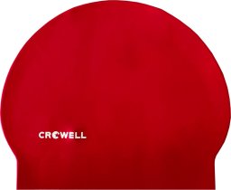  Crowell Czepek pływacki latex Crowell Atol czerwony kol.4