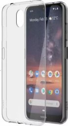 eStuff Fusion Ultra Back Case 0.3 mm Izturīgs Silikona Aizsargapvalks Priekš Nokia 1.3 Caurspīdīgs