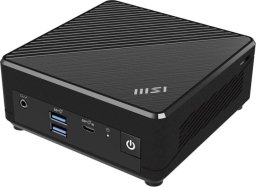 Komputer MSI Mini PC Cubi N ADL-002BEU NonOS/N100/WiFi/AC/BT5/Black