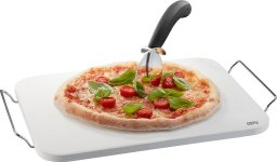  NPC Polska GEFU Zestaw nóż do pizzy + kamień ze stojakiem prostokątnym