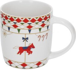 NPC Polska Rose&Tulipani Xmas Carousel Kubek świąteczny 370 ml