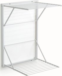 NPC Polska Arredamenti Suszarka na pranie naścienna KORAL 98x69x63 cm biała