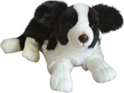 Dubi Maskotka Pies Border Collie Duży Pluszak 45cm Miękka Przytulanka Miś Piesek