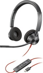 Słuchawki HP HP Poly Blackwire 3320 Stereo USB-C Ausinės +USB-C/A Adapteris