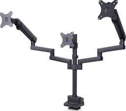  StarTech StarTech 3MP2AG-MONITOR-ARM uchwyt / stojak do monitorów 68,6 cm (27") Biurko Czarny